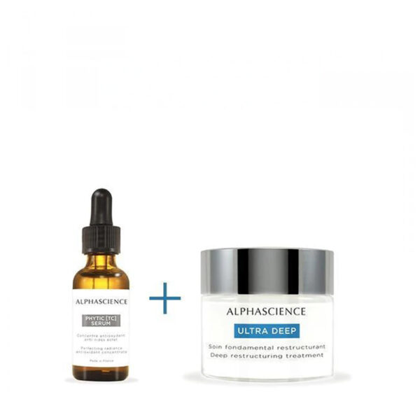 ALPHASCIENCE - DUO - Sérum PHYTIC (CF)30ml + Crème ULTRA DEEP (CR)50ml