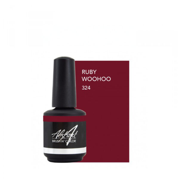 ABSTRACT BRUSH N' COLOR - RUBY WOOHOO  - 15ML