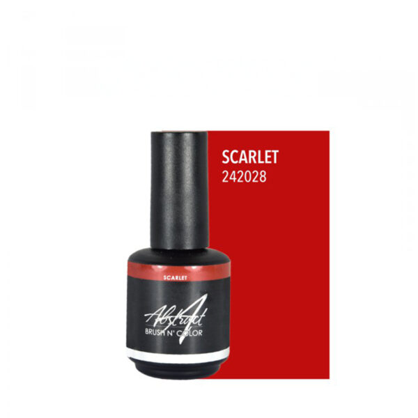 ABSTRACT BRUSH N' COLOR - SCARLET - 15ML