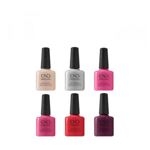 CND - Shellac - Vernis semi permanent - Couleur - Feel The Flutter - Image 5