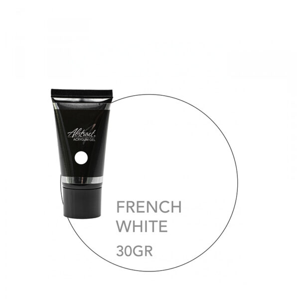 ABSTRACT - AcryGum Gel Tube FRENCH WHITE 30gr