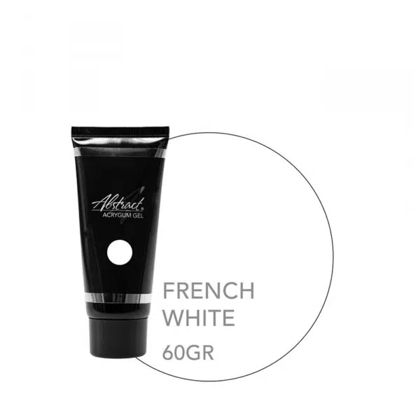 ABSTRACT - AcryGum Gel Tube FRENCH WHITE 60gr