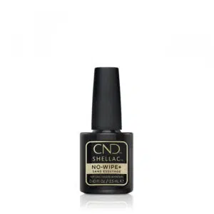 CND Shellac couche de finition, protection UV TOP COAT NO WIPE 15 ML