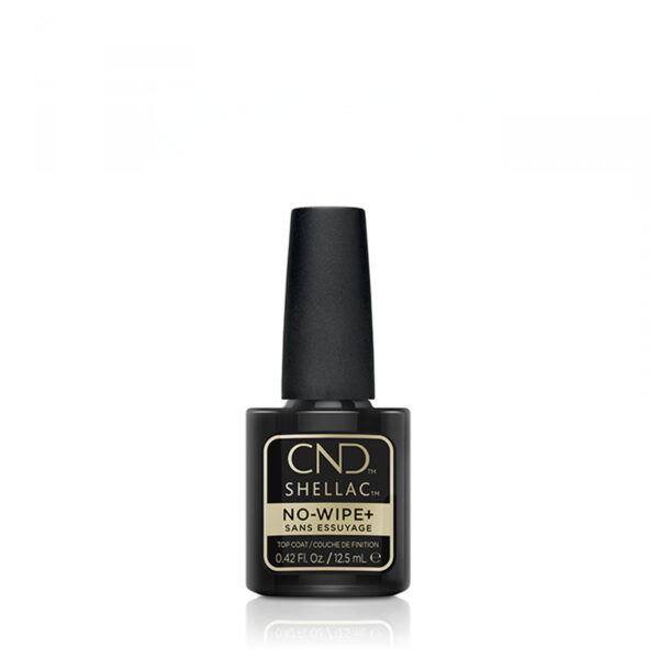 CND Shellac couche de finition, protection UV TOP COAT NO WIPE 15 ML