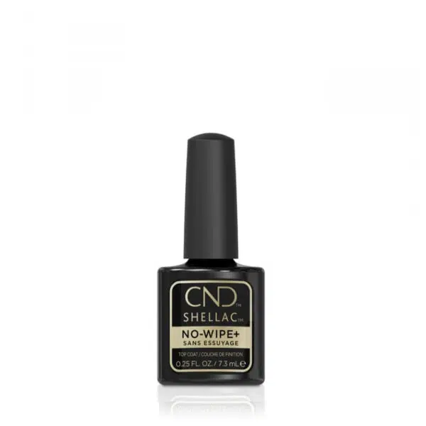CND Shellac couche de finition, protection UV TOP COAT NO WIPE 7.3 ML