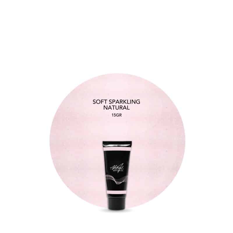 ABSTRACT - ACRYGUM GEL TUBE - SOFT SPARKLING NATURAL 15GR