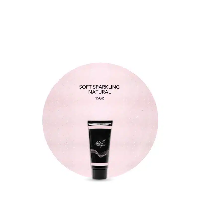 ABSTRACT - ACRYGUM GEL TUBE - SOFT SPARKLING NATURAL 15GR