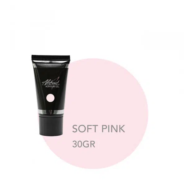 ABSTRACT - AcryGum Gel Tube SOFT PINK 30gr