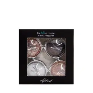 ABSTRACT BRUSH N' COLOR - COLLECTION AFRICAN SKIES GLITTER - LOT DE 4