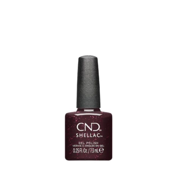CND - Shellac - Vernis semi permanent - Couleur - Poison Plum