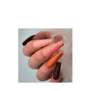 ABSTRACT BRUSH N' COLOR - COLLECTION SIMPLY RED GLITTER - LOT DE 4 - 15ML - Image 2