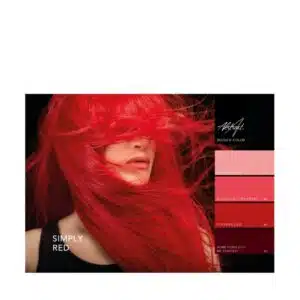 ABSTRACT BRUSH N' COLOR - COLLECTION SIMPLY RED GLITTER - LOT DE 4 - 15ML - Image 6