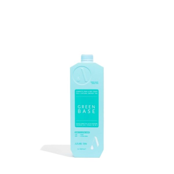 AZURE TAN - TANNING - SPRAY TAN SOLUTION - GREEN BASE DARK - ULTRA DARK - 1000ml
