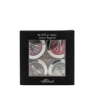 ABSTRACT BRUSH N' COLOR - COLLECTION ROMANTIC REBEL GLITTER - LOT DE 4 - Image 2
