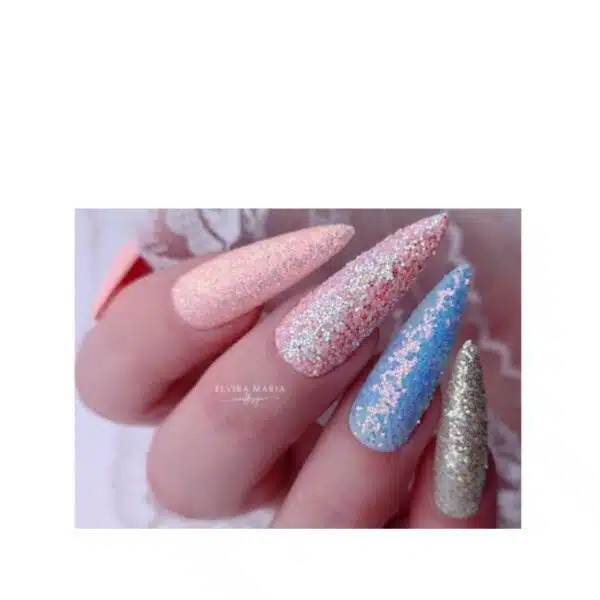 ABSTRACT BRUSH N' COLOR - COLLECTION DOLL'S HOUSE GLITTER - LOT DE 4