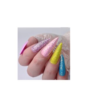 ABSTRACT BRUSH N' COLOR - COLLECTION HOT COOL VICIOUS GLITTER - LOT DE 4 - Image 3