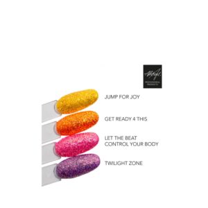 ABSTRACT BRUSH N' COLOR - COLLECTION MAXIMUM OVERDRIVE GLITTER - LOT DE 4 - Image 2