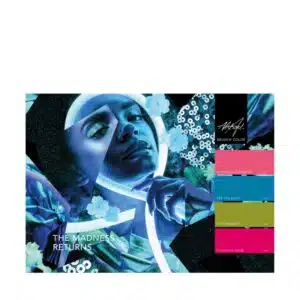 ABSTRACT BRUSH N' COLOR - COLLECTION THE MADNESS RETURNS - LOT DE 4 X 7,5ML