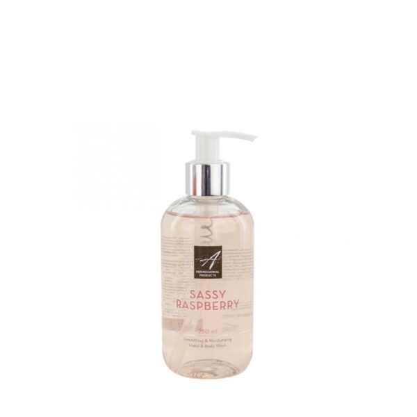 GEL DOUCHE POUR LES MAINS & LE CORPS - ABSTRACT - SASSY RASPBERRY - 250ML