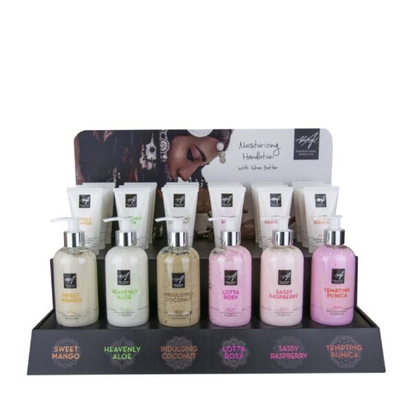LOTION POUR LES MAINS & LE CORPS - ABSTRACT - DISPLAY