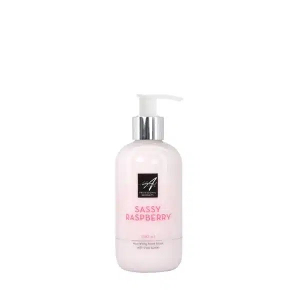 LOTION POUR LES MAINS & LE CORPS - ABSTRACT - SASSY RASPBERRY - 250ML
