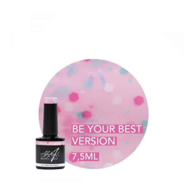 ABSTRACT - RUBBER BASE & BUILD - DAZZLING BE YOUR BEST VERSION - 7.5ML