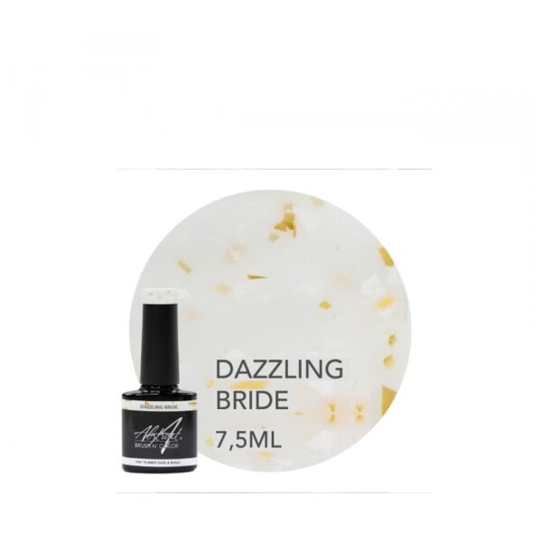 ABSTRACT - RUBBER BASE & BUILD - DAZZLING BRIDE - 7.5ML