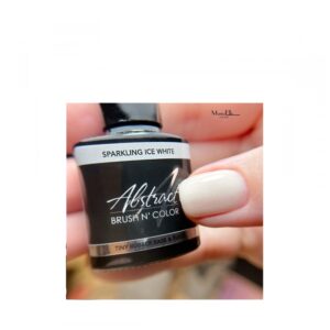 ABSTRACT - RUBBER BASE & BUILD - SPARKLING ICE WHITE - 7.5ML - Image 2