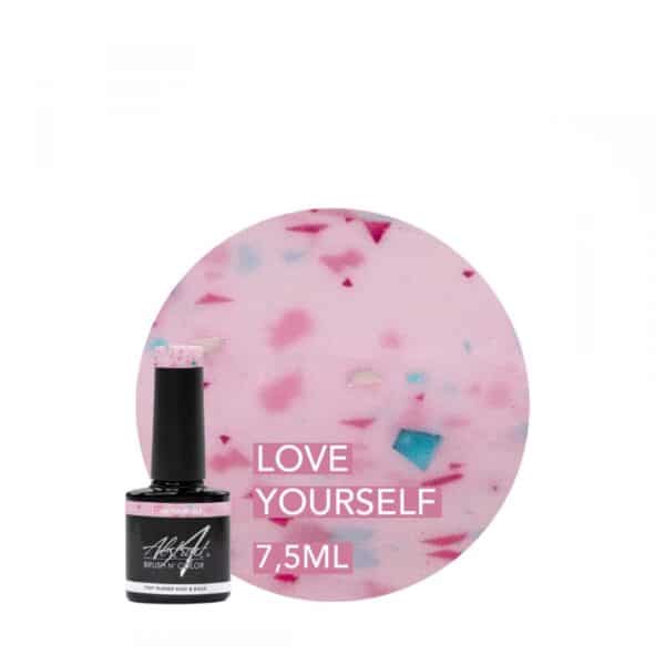 ABSTRACT - RUBBER BASE & BUILD - DAZZLING LOVE YOURSELF - 7.5ML