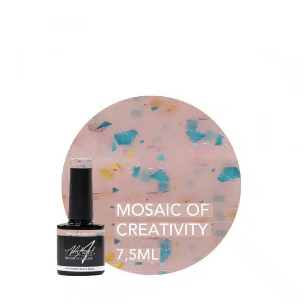 ABSTRACT - RUBBER BASE & BUILD - MOSAIC OF CREATIVITY - 7.5ML