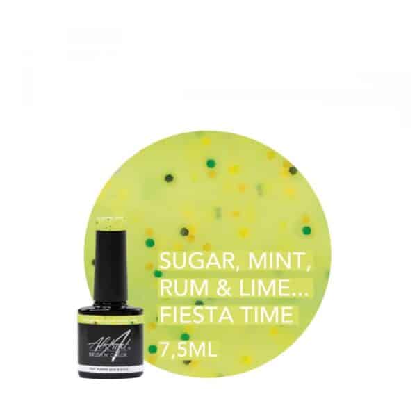 ABSTRACT - RUBBER BASE & BUILD - SUGAR, MINT, RUM & LIME... FIESTA TIME - 7.5ML