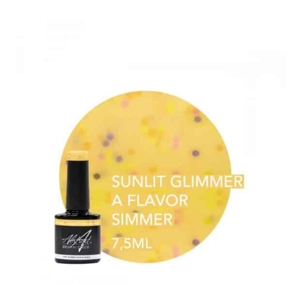 ABSTRACT - RUBBER BASE & BUILD - SUNLIT GLIMMER A FLAVOR SIMMER - 7.5ML