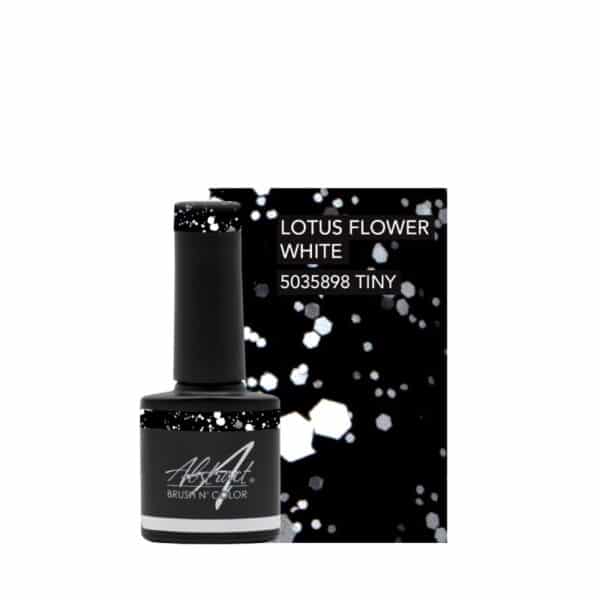 ABSTRACT - SHIELD & SPARKLE LOTUS FLOWER WHITE - TOP PAILLETE - 7,5ML