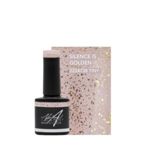 ABSTRACT - SHIELD & SPARKLE SILENCE IS GOLDEN - TOP PAILLETE - 7,5ML