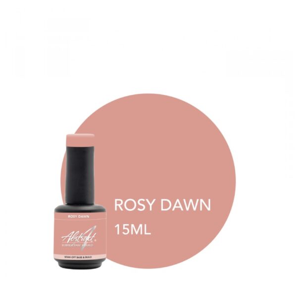 ABSTRACT - RUBBER BASE & BUILD - ROSY PINK - 15ML