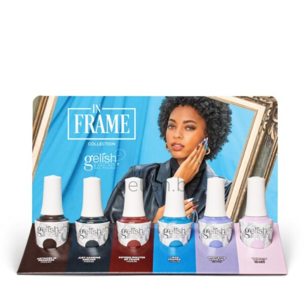 HARMONY - GELISH - COLLECTION IN FRAME - DISPLAY 6 COULEURS