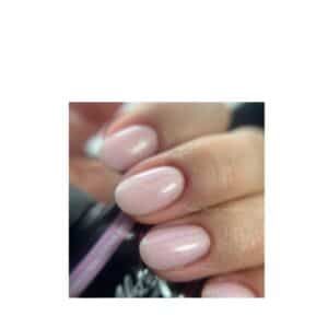ABSTRACT - RUBBER BASE & BUILD - SPARKLY BALLERINA PINK - 7,5ML - Image 4