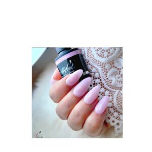 ABSTRACT - RUBBER BASE & BUILD - SPARKLY BALLERINA PINK - 7,5ML - Image 5