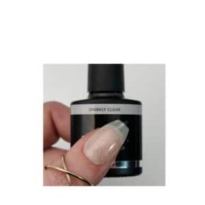 ABSTRACT - RUBBER BASE & BUILD - SPARKLY CLEAR - 7,5ML - Image 2