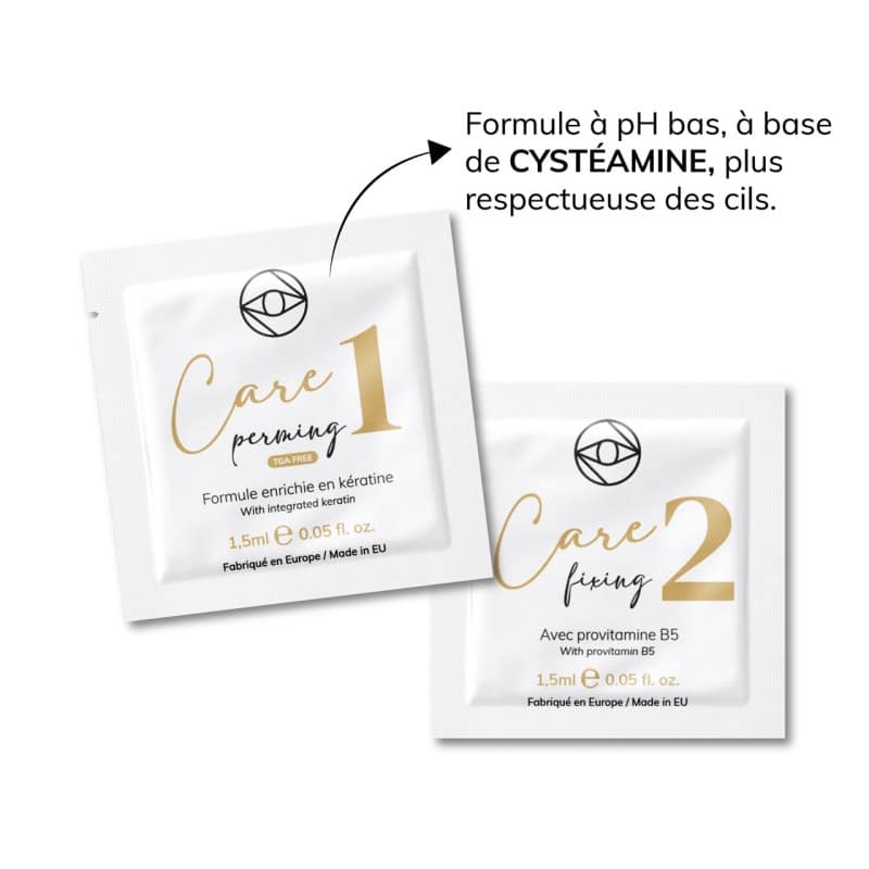 Autour du Regard - Rehaussement de Cils - Care Lifting Lotions - 10 X Perming et Fixing - Image 2