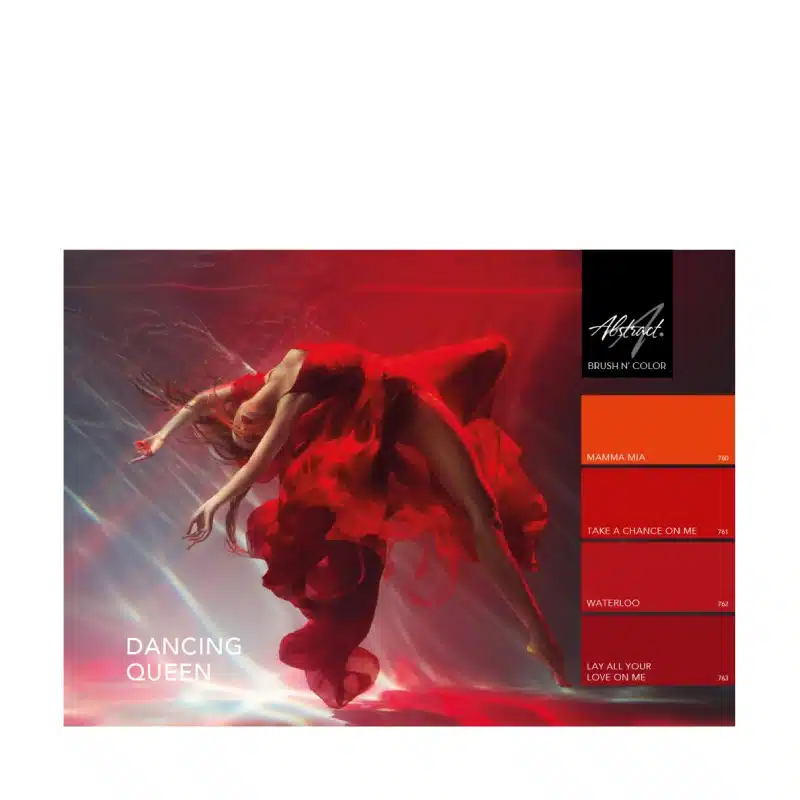 ABSTRACT BRUSH N' COLOR - COLLECTION DANCING QUEEN - 4x10ml