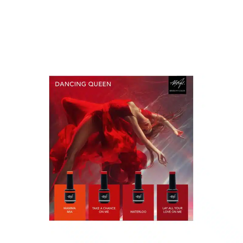 ABSTRACT BRUSH N' COLOR - COLLECTION DANCING QUEEN - 4x10ml - Image 3