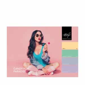 ABSTRACT BRUSH N' COLOR - COLLECTION CANDY POP PARADISE - 4x10ml